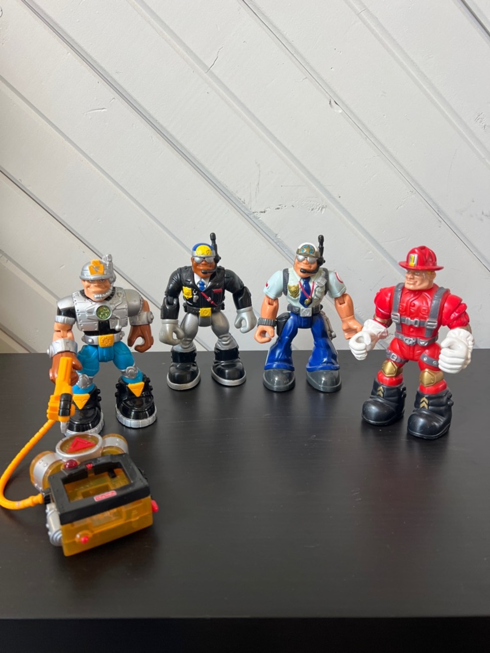 Vintage PlaySkool Rescue Hero’s Toys by Fisher Price Lot of 4 90’s-00’s